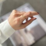 انگشتر ماه مینیمال